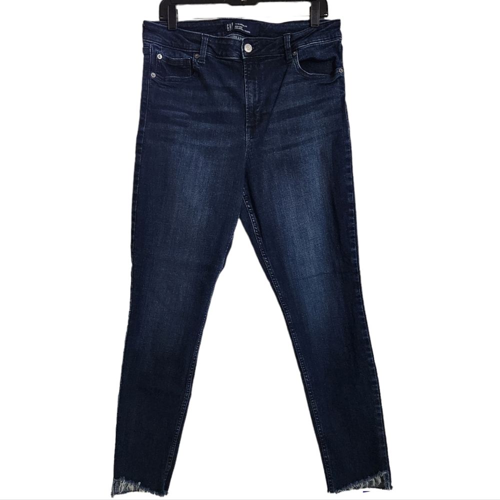 NWOT High Rise Universal Legging with Distressed Hem